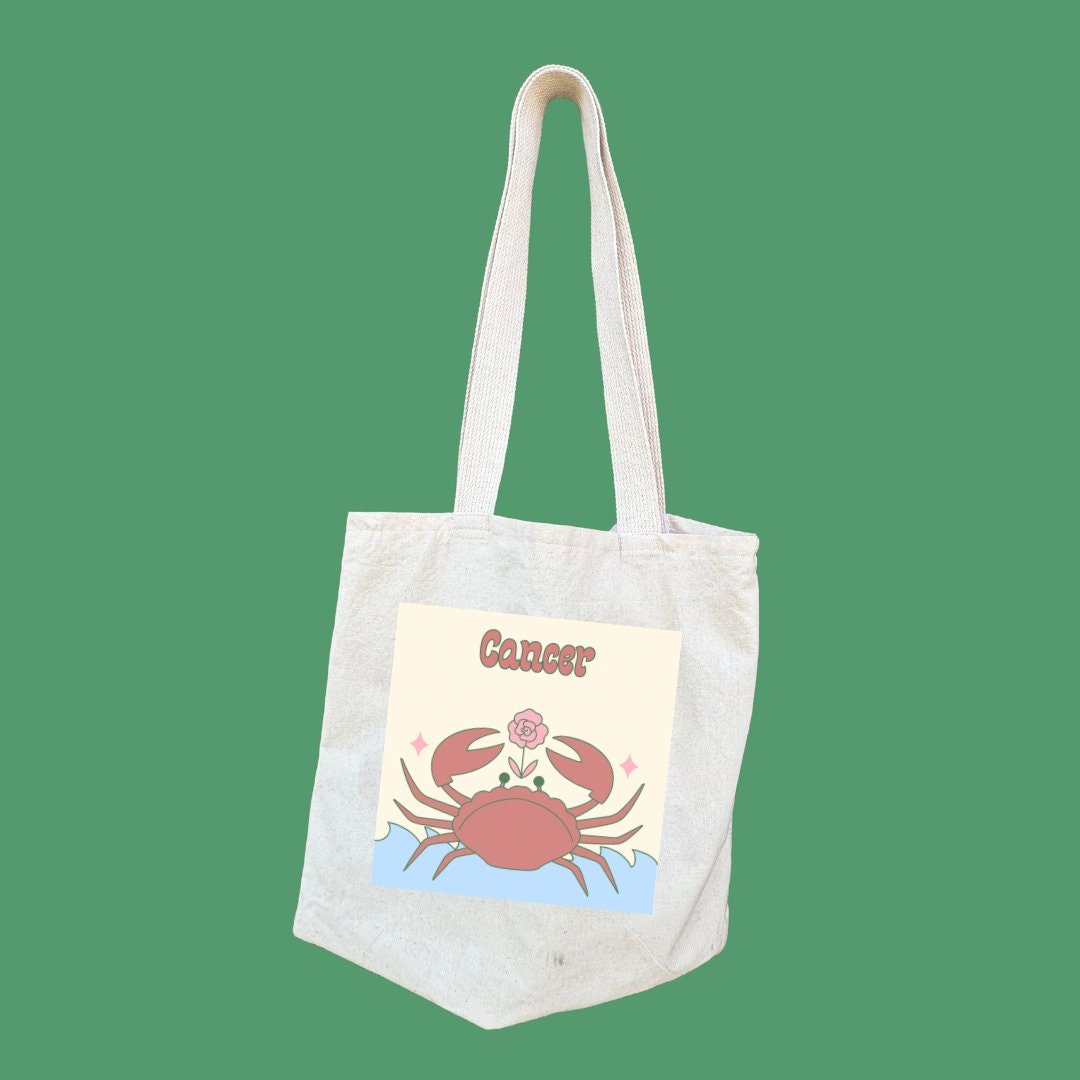 Cancer Zodiac Tote Bag - Hanbag