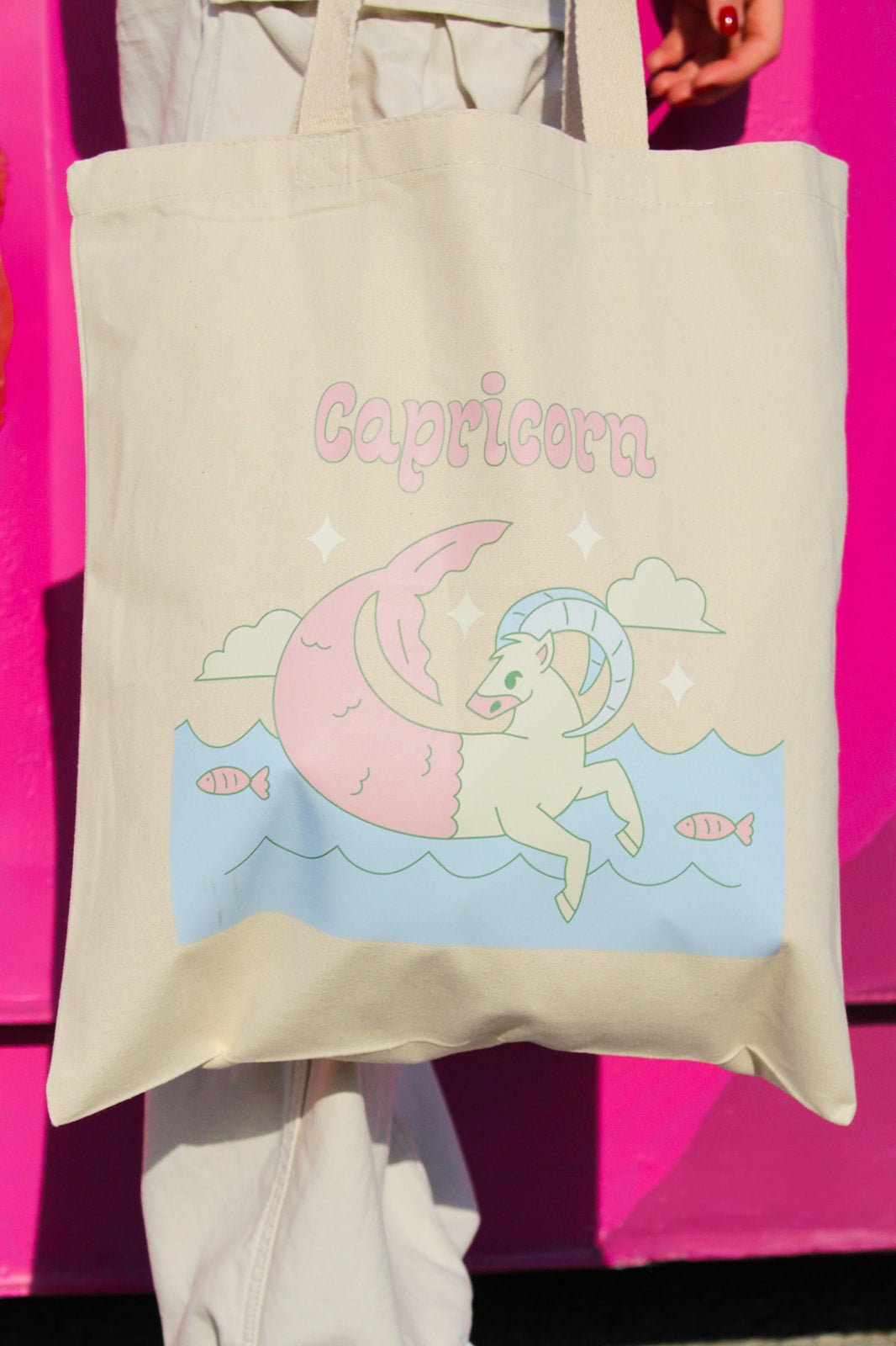 Capricorn Zodiac Tote Bag - Hanbag