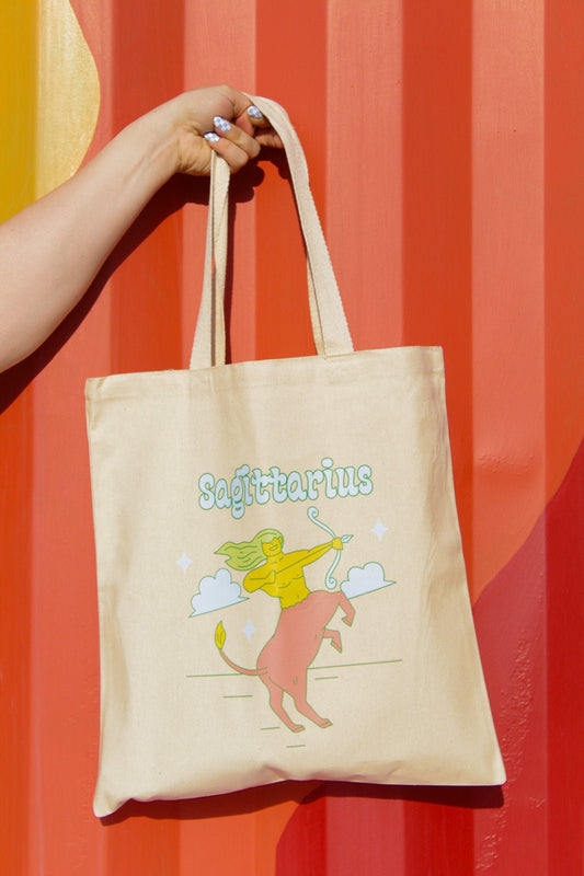 Sagittarius Zodiac Tote Bag - Hanbag