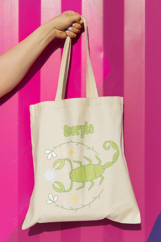 Scorpio Zodiac Tote Bag - Hanbag